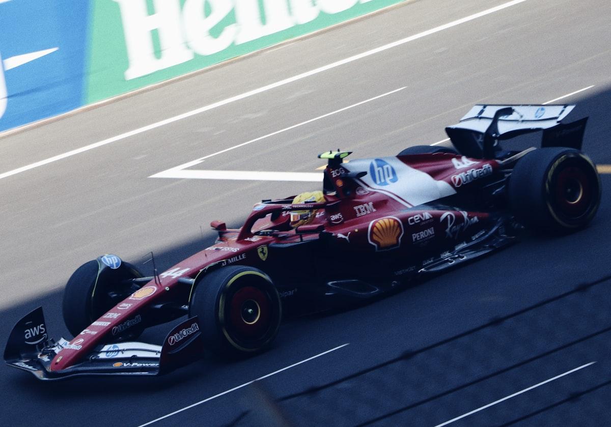 A Ferrari Formula 1 car on track — illustrative archive photograph